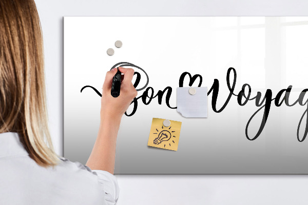 Tableau effaçable magnétique Un espace créatif pour les souvenirs et les photos