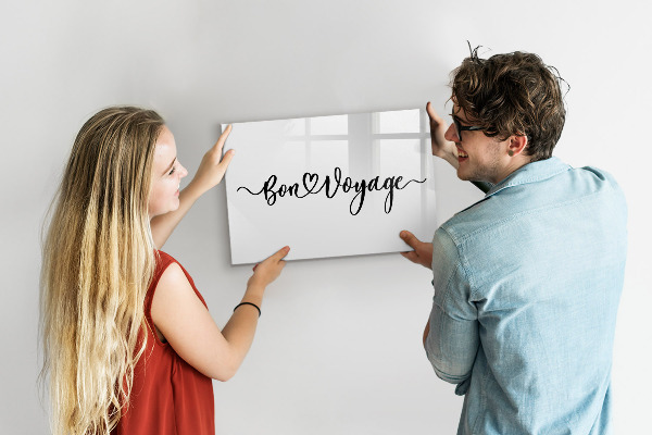 Tableau effaçable magnétique Un espace créatif pour les souvenirs et les photos