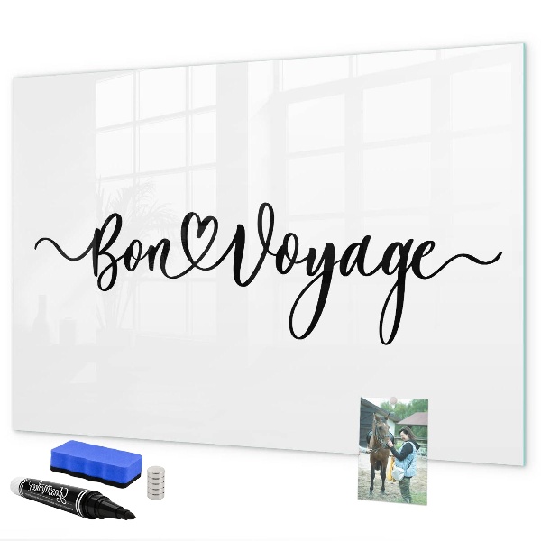 Tableau effaçable magnétique Un espace créatif pour les souvenirs et les photos