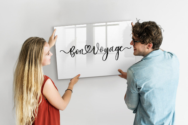 Tableau effaçable magnétique Un espace créatif pour les souvenirs et les photos