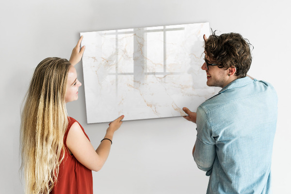 Tableau magnétique effaçable Tableau moderne pour notes et photos