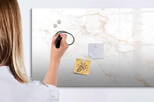 Tableau magnétique effaçable Tableau moderne pour notes et photos
