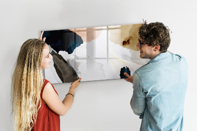 Tableau magnétique effaçable Un espace créatif pour présenter des photos