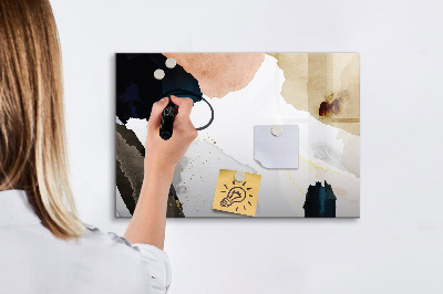 Tableau magnétique effaçable Un espace créatif pour présenter des photos