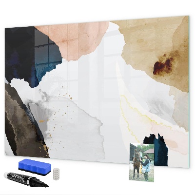 Tableau magnétique effaçable Un espace créatif pour présenter des photos