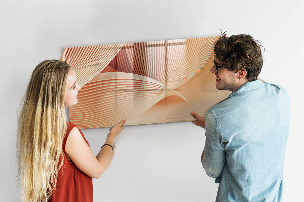 Tableau effaçable magnétique Panneau d'affichage photo moderne