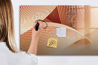 Tableau effaçable magnétique Panneau d'affichage photo moderne