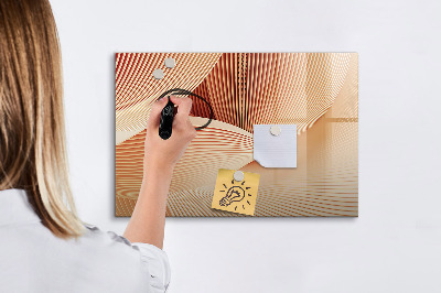 Tableau effaçable magnétique Panneau d'affichage photo moderne