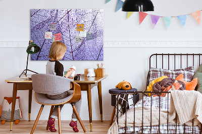 Tableau magnétique effaçable Panneau d'affichage photo créatif