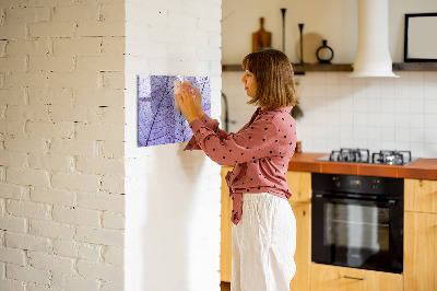 Tableau magnétique effaçable Panneau d'affichage photo créatif