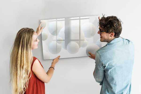 Tableau effaçable magnétique Espace pour les souvenirs et les notes