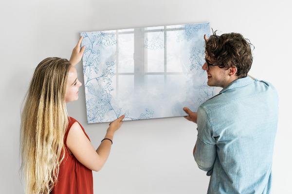 Tableau magnétique effaçable Espace pour les souvenirs et les notes