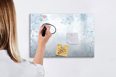 Tableau magnétique effaçable Espace pour les souvenirs et les notes