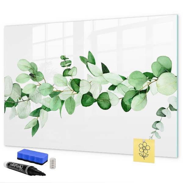 Tableau effaçable magnétique Tableau vert pour photos et notes