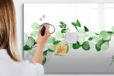 Tableau effaçable magnétique Tableau vert pour photos et notes