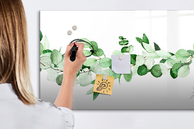 Tableau effaçable magnétique Tableau vert pour photos et notes