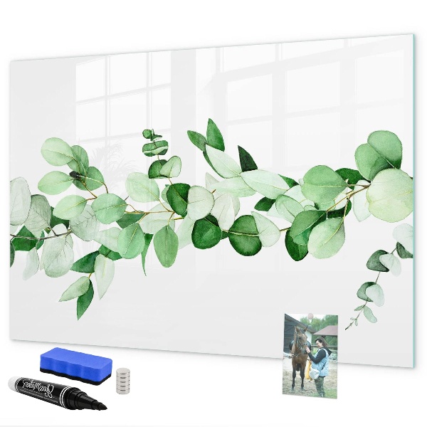 Tableau effaçable magnétique Tableau vert pour photos et notes