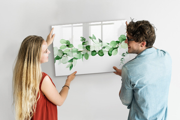 Tableau effaçable magnétique Tableau vert pour photos et notes