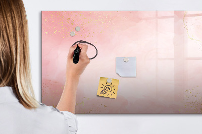 Tableau effaçable magnétique Tableau élégant pour photos et notes