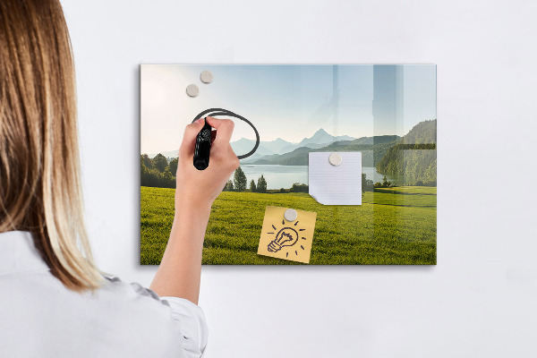 Tableau effaçable magnétique Un espace créatif pour mettre en valeur vos souvenirs