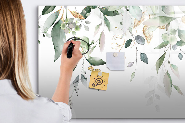 Tableau effaçable magnétique Panneau d'affichage photo créatif
