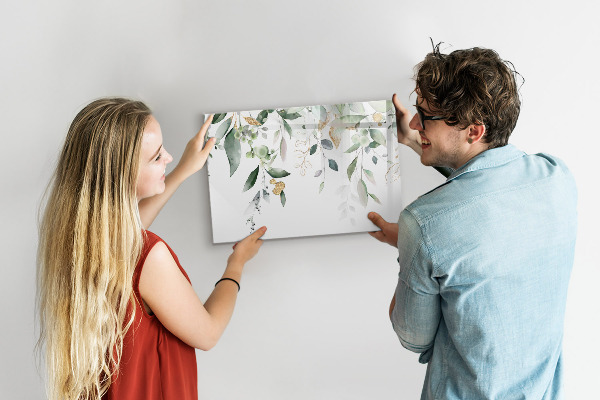 Tableau effaçable magnétique Panneau d'affichage photo créatif