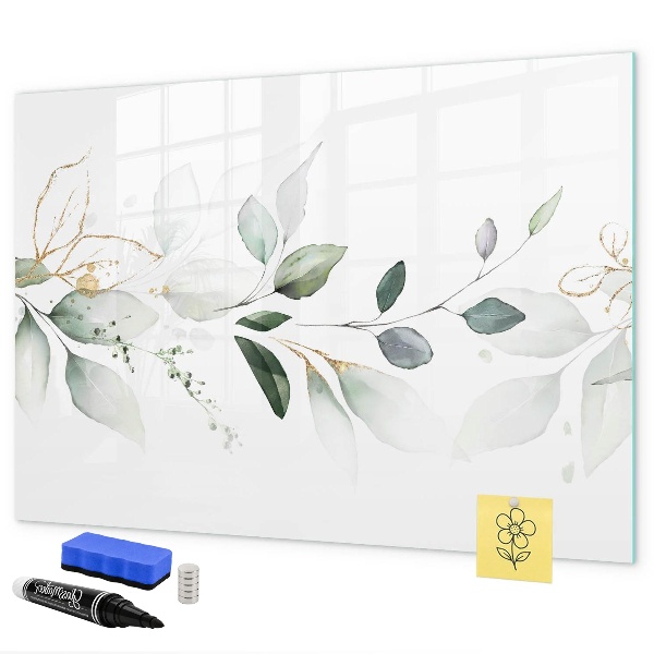 Tableau magnétique effaçable Tableau élégant pour photos et notes