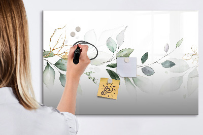 Tableau magnétique effaçable Tableau élégant pour photos et notes
