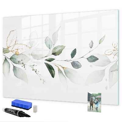 Tableau magnétique effaçable Tableau élégant pour photos et notes