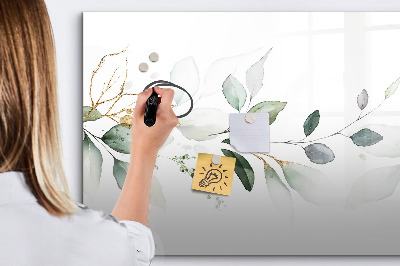Tableau magnétique effaçable Tableau élégant pour photos et notes