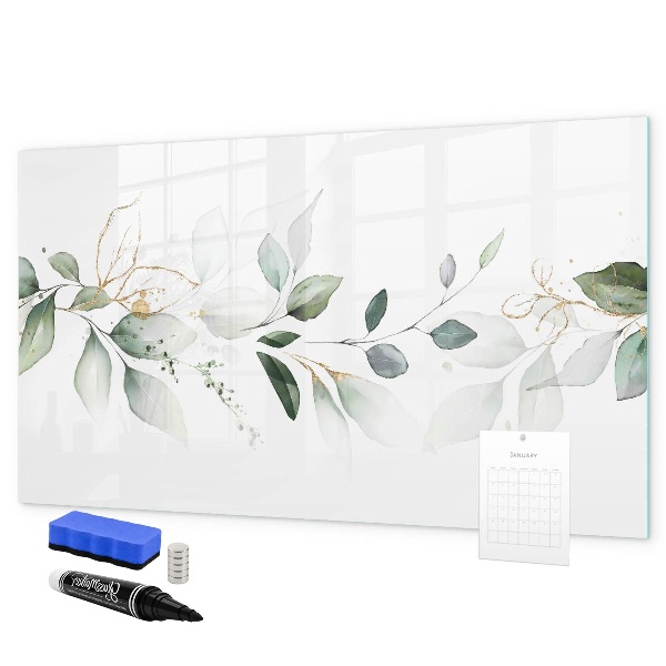 Tableau magnétique effaçable Tableau élégant pour photos et notes