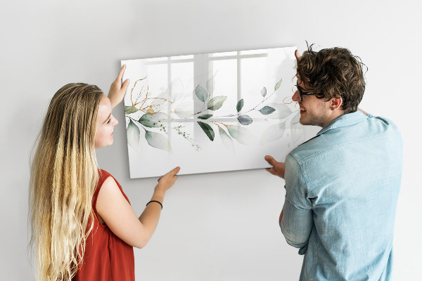 Tableau magnétique effaçable Tableau élégant pour photos et notes