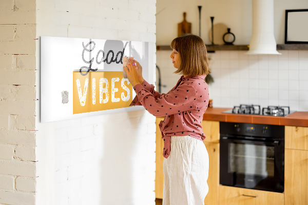 Tableau effaçable magnétique Des ondes positives et des souvenirs