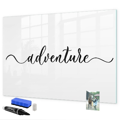 Tableau magnétique effaçable Un espace créatif pour les souvenirs et les photos