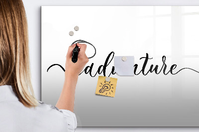 Tableau magnétique effaçable Un espace créatif pour les souvenirs et les photos