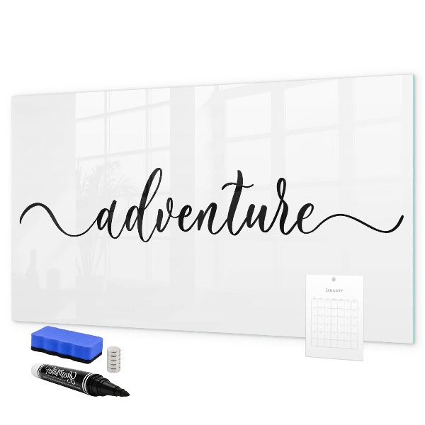 Tableau magnétique effaçable Un espace créatif pour les souvenirs et les photos