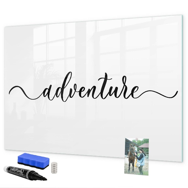 Tableau magnétique effaçable Un espace créatif pour les souvenirs et les photos
