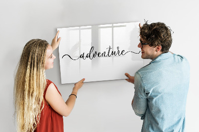 Tableau magnétique effaçable Un espace créatif pour les souvenirs et les photos