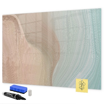 Tableau magnétique effaçable Tableau moderne pour notes et photos
