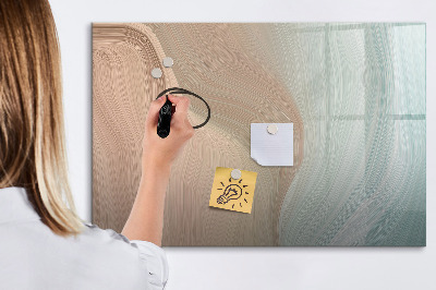 Tableau magnétique effaçable Tableau moderne pour notes et photos