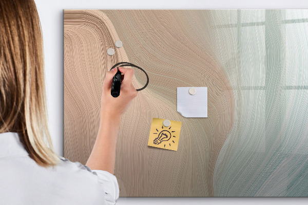 Tableau magnétique effaçable Tableau moderne pour notes et photos