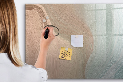 Tableau magnétique effaçable Tableau moderne pour notes et photos