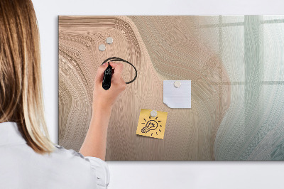 Tableau magnétique effaçable Tableau moderne pour notes et photos