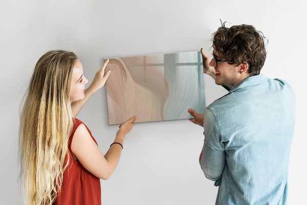 Tableau magnétique effaçable Tableau moderne pour notes et photos