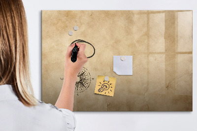 Tableau magnétique effaçable Un tableau élégant pour les notes et les photos