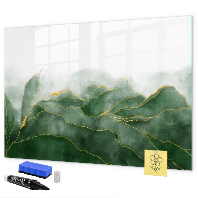Tableau magnétique effaçable Tableau vert pour photos et notes