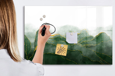 Tableau magnétique effaçable Tableau vert pour photos et notes