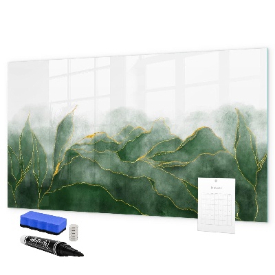 Tableau magnétique effaçable Tableau vert pour photos et notes