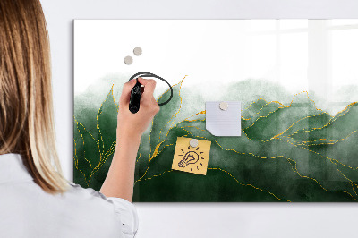 Tableau magnétique effaçable Tableau vert pour photos et notes
