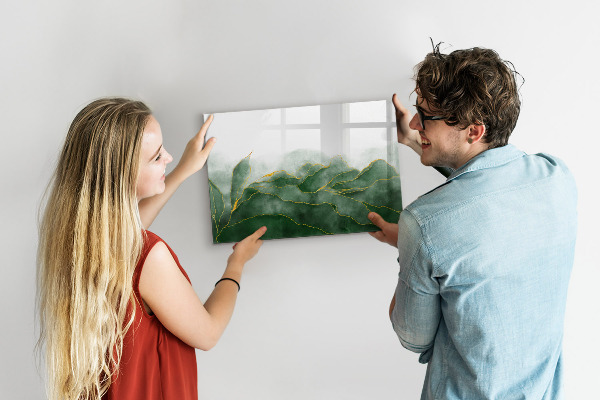 Tableau magnétique effaçable Tableau vert pour photos et notes